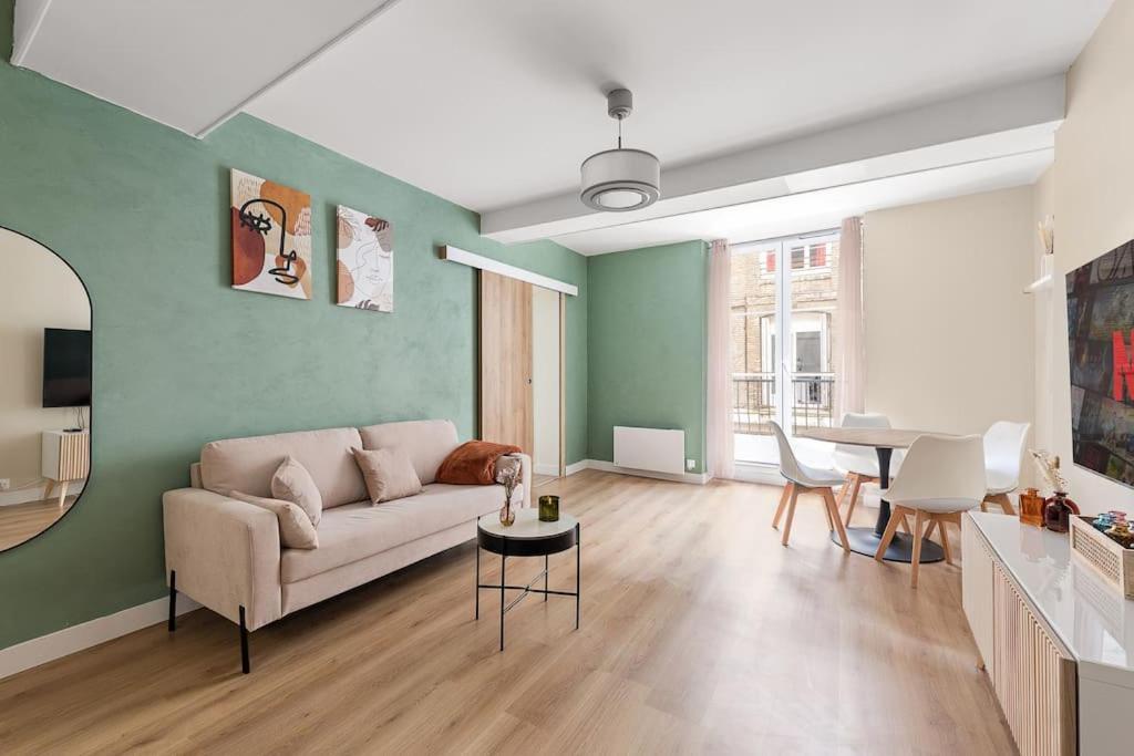 Appartement 2P Confort Hyper Centre & 100M De La Plage Dieppe Dış mekan fotoğraf